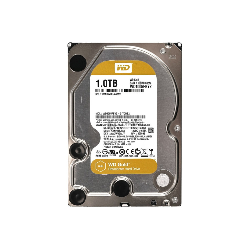 WD1005FBYZ WD 1TB 7.2K 6G 3.5 LFF SATA 128MB CACHE HDD
